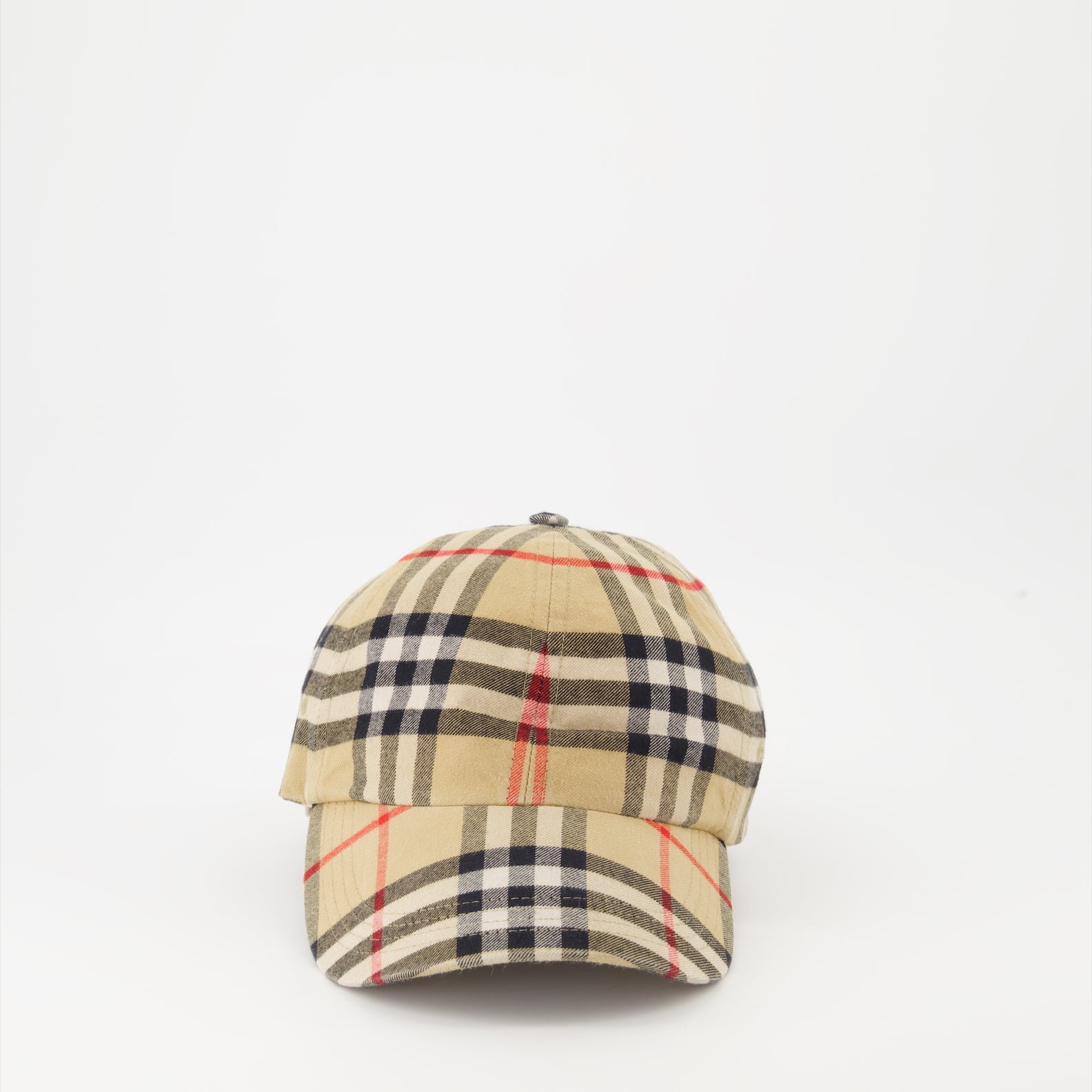 Checked Cap
