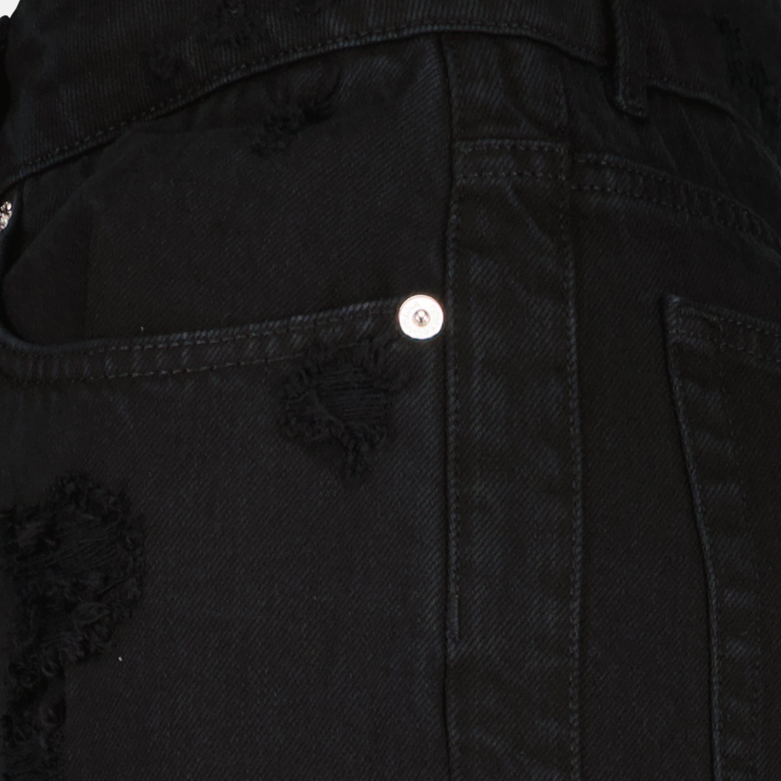 Black Straight Jeans