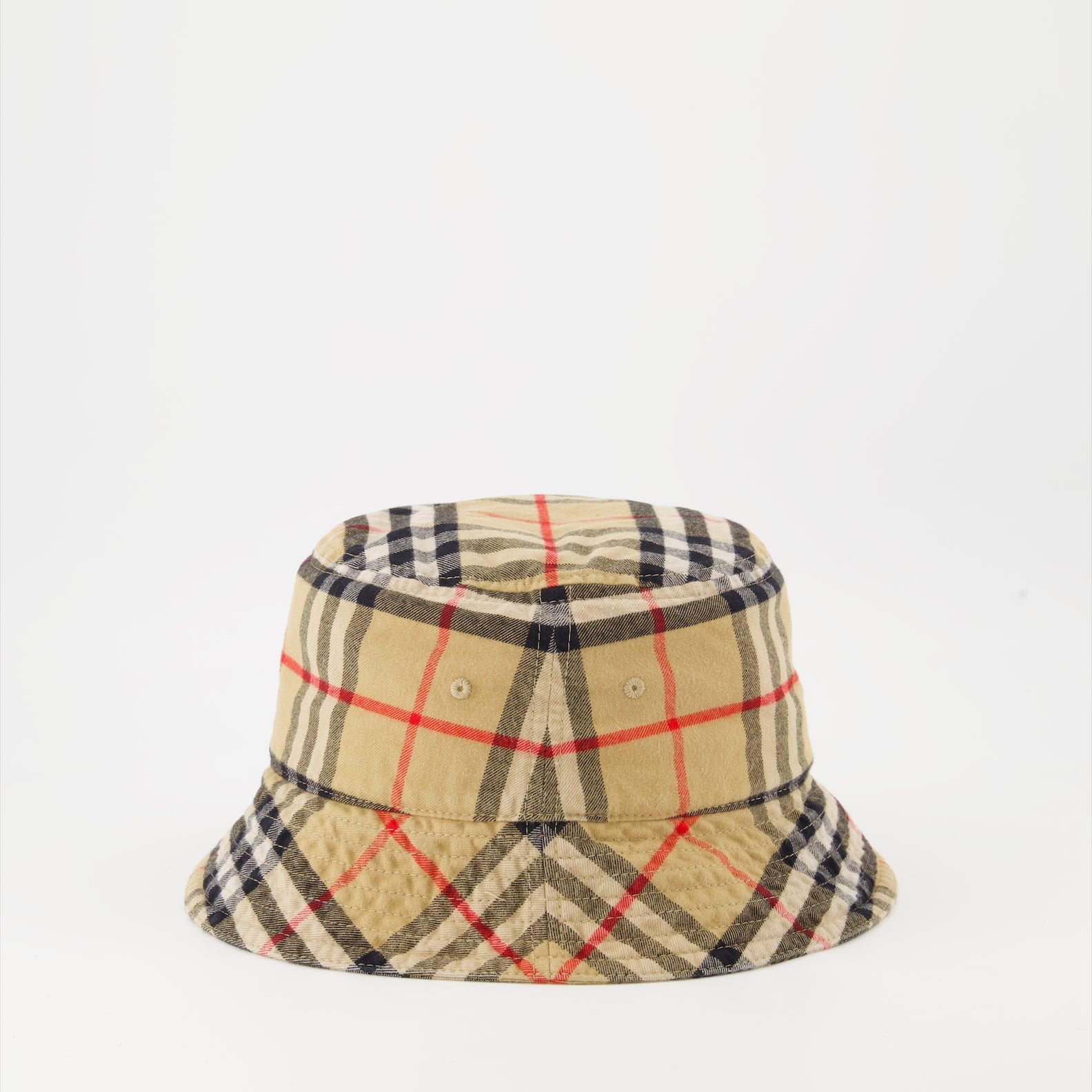 Checked Bucket Hat