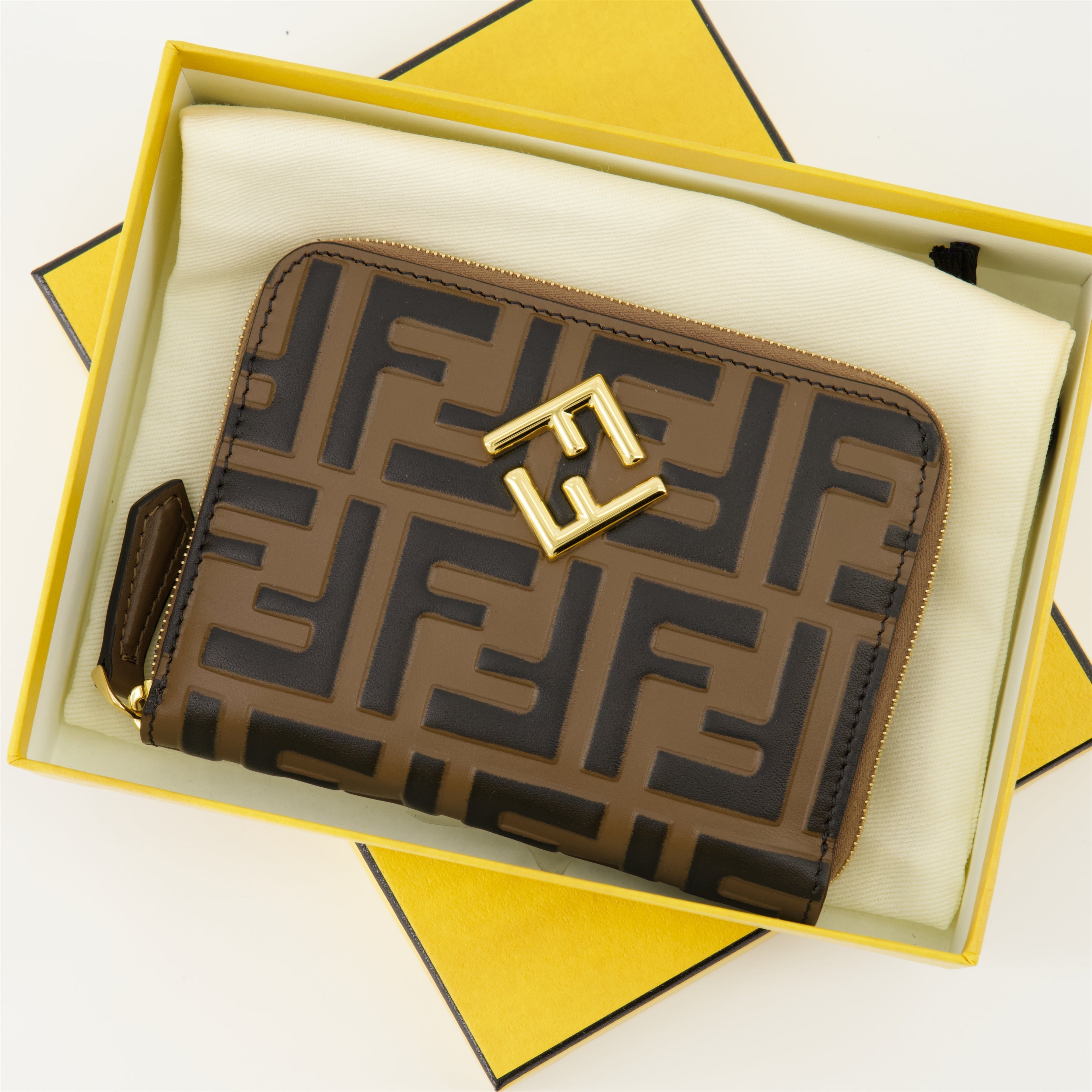 FF Diamonds Zipper Wallet