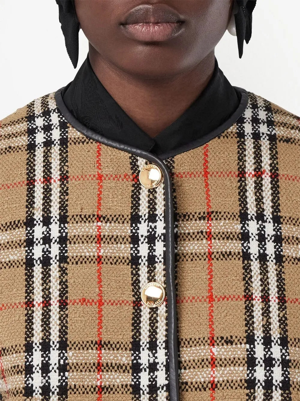 Checked Upney Cardigan