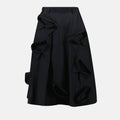 Black Collar Skirt