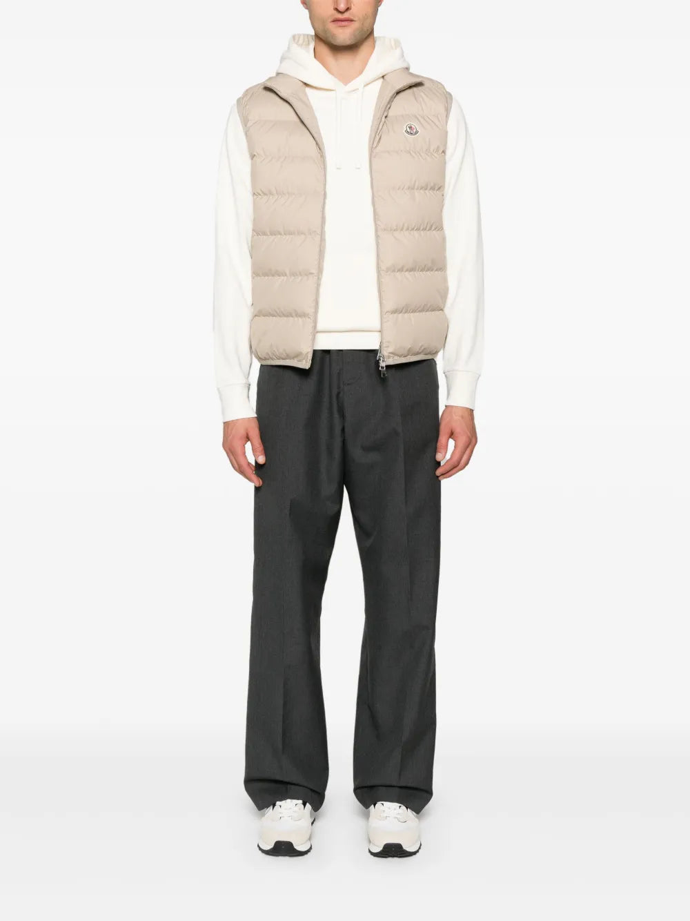 Contrin Sleeveless Puffer Jacket