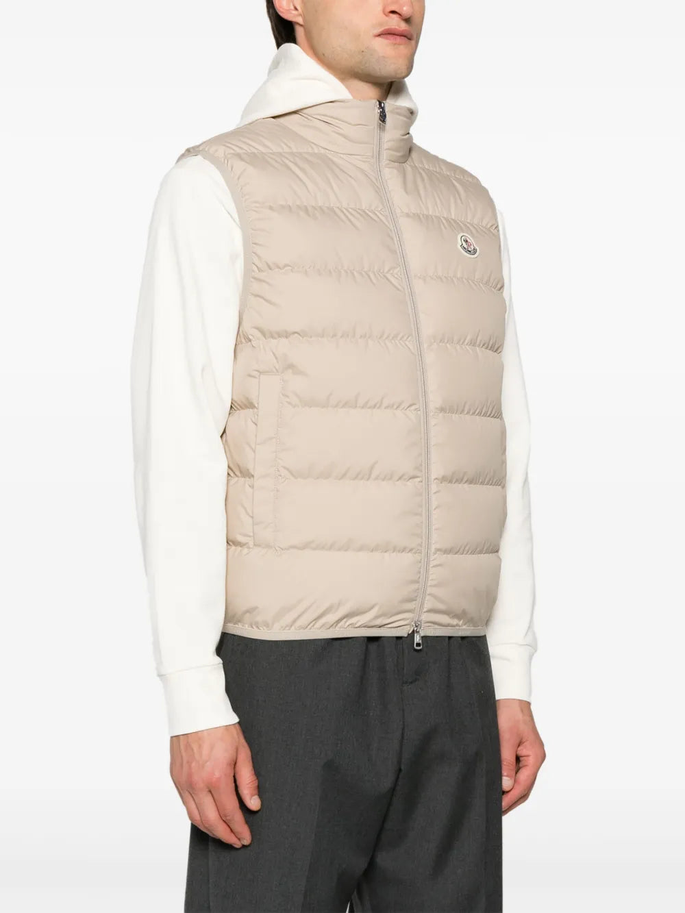 Contrin Sleeveless Puffer Jacket