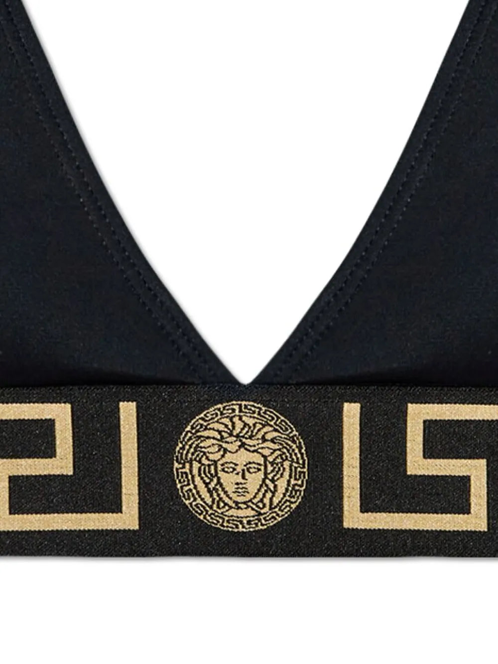 Greca Border Bikini Top