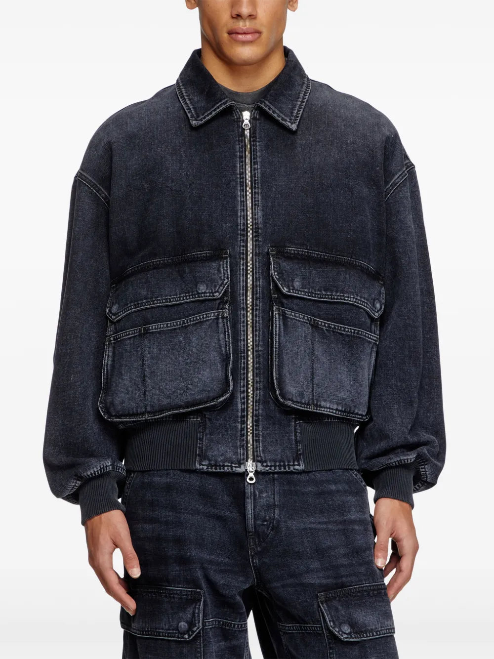 D-Kurz Denim Bomber