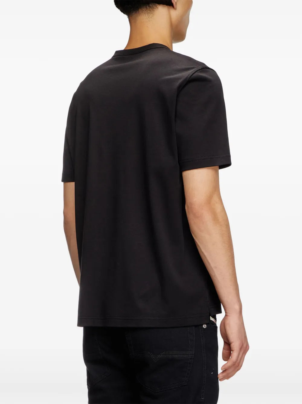 Black T-Shirt T-Adjust-Slits