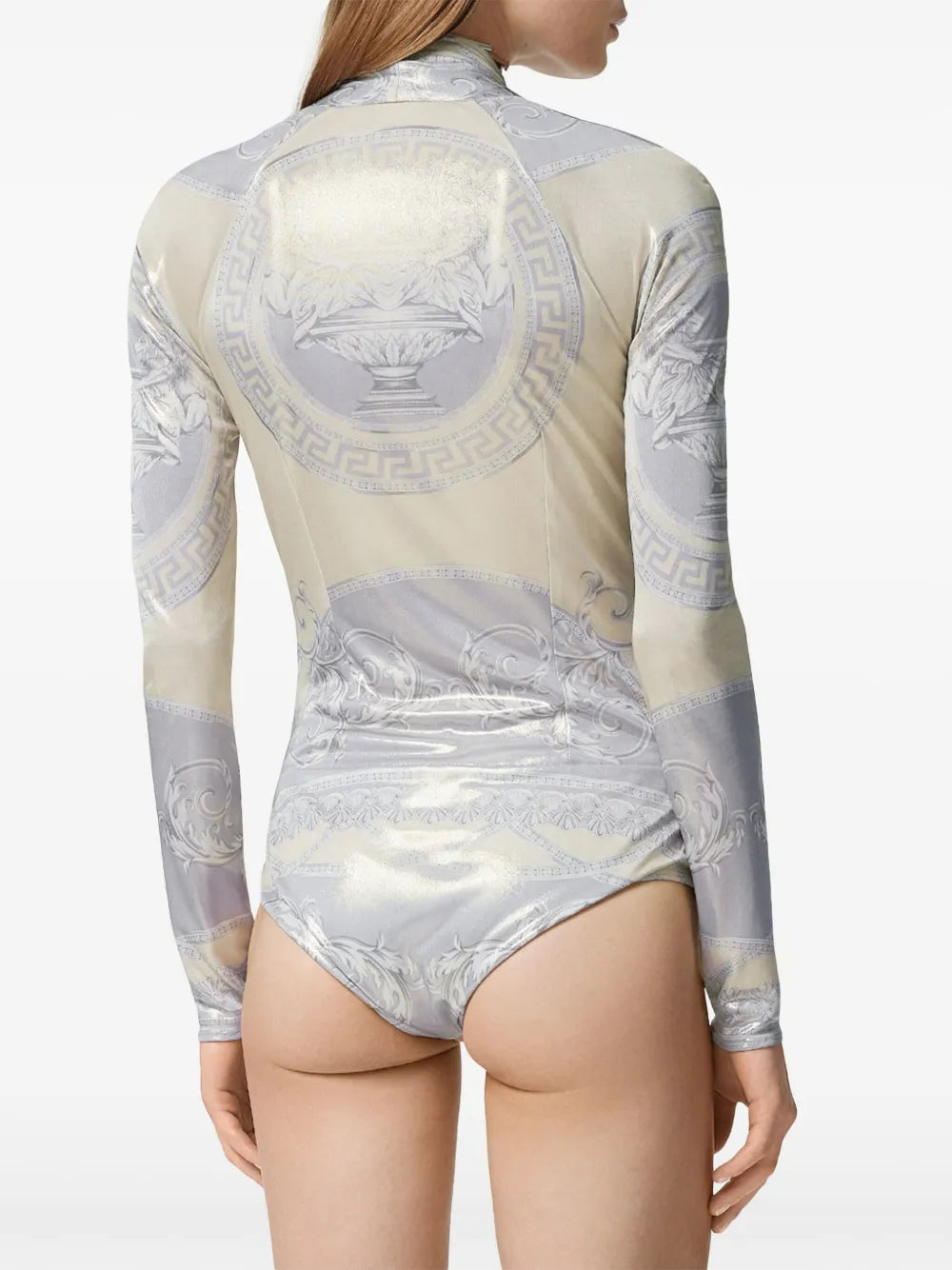 Barocco Draped Bodysuit