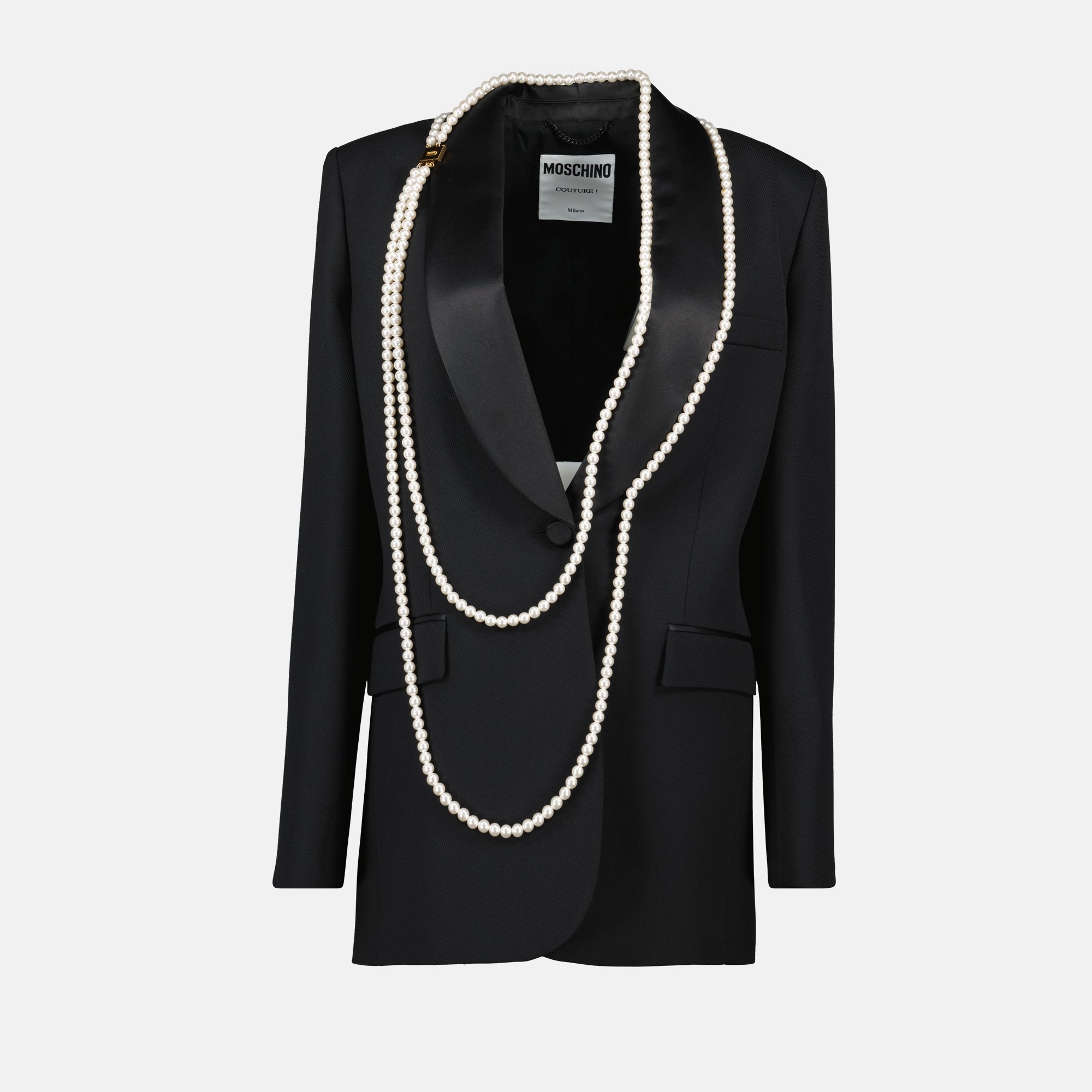 Blazer with Pearls