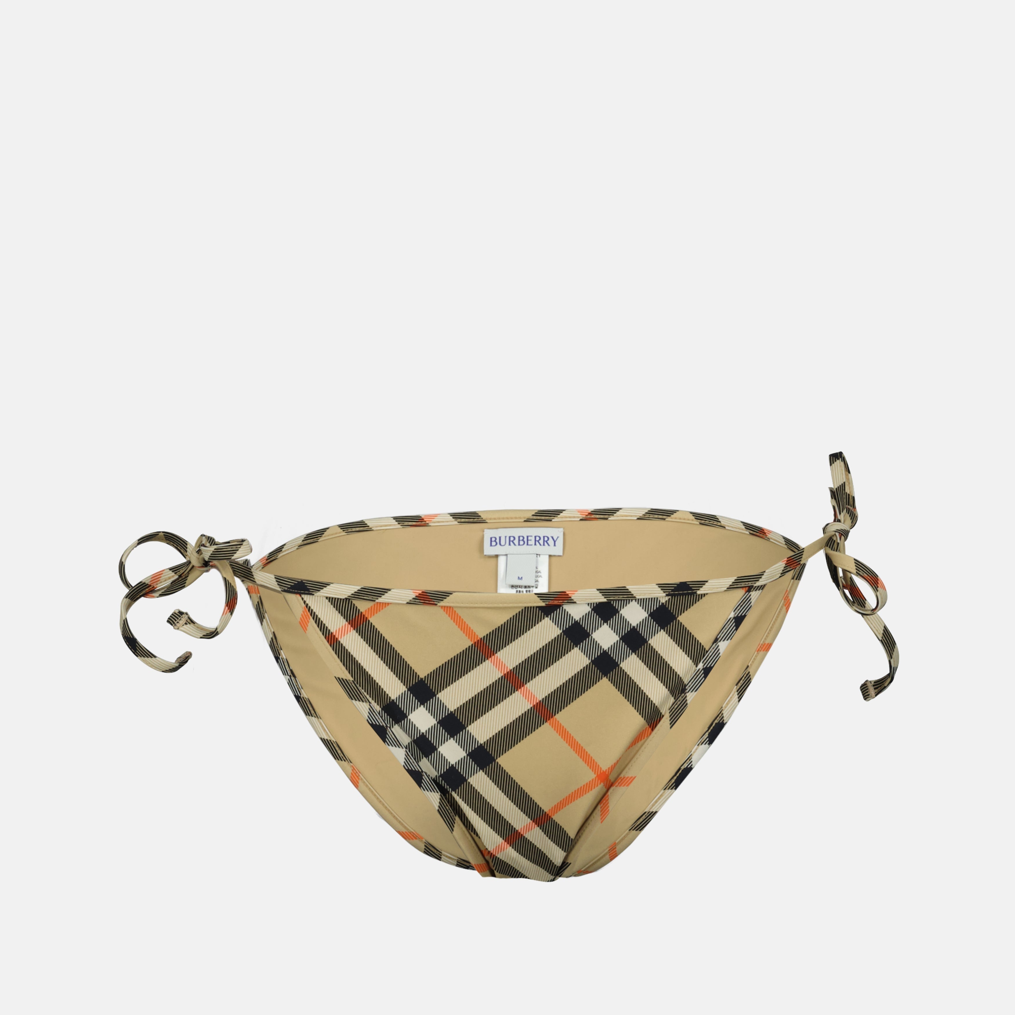 Checked Bikini Bottoms