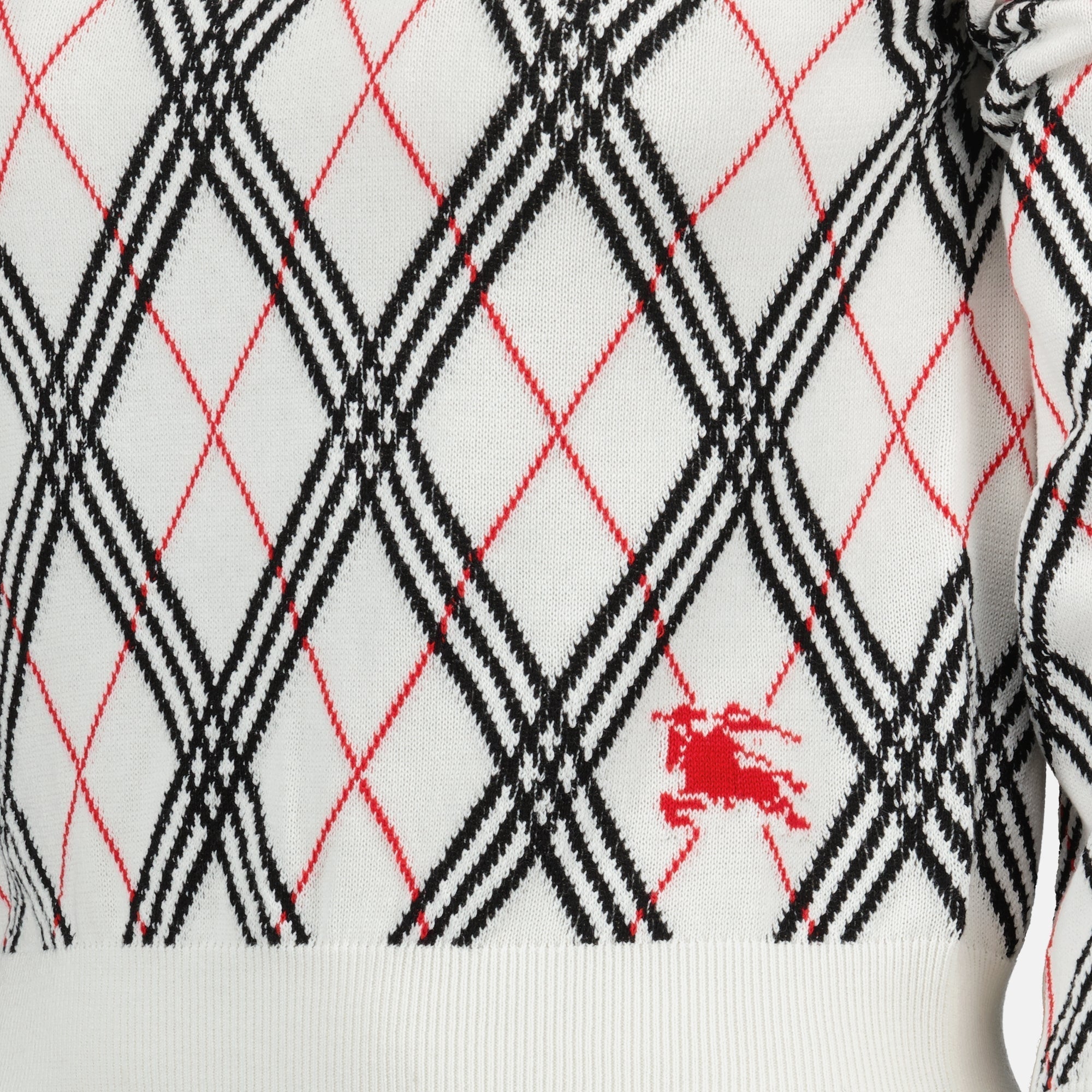 Check Pattern Sweater