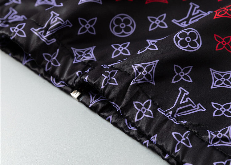 Gradient Monogram Hooded Windbreaker