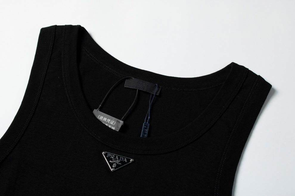 Essential Ribbed Cotton Tank Top – Unisex Fit