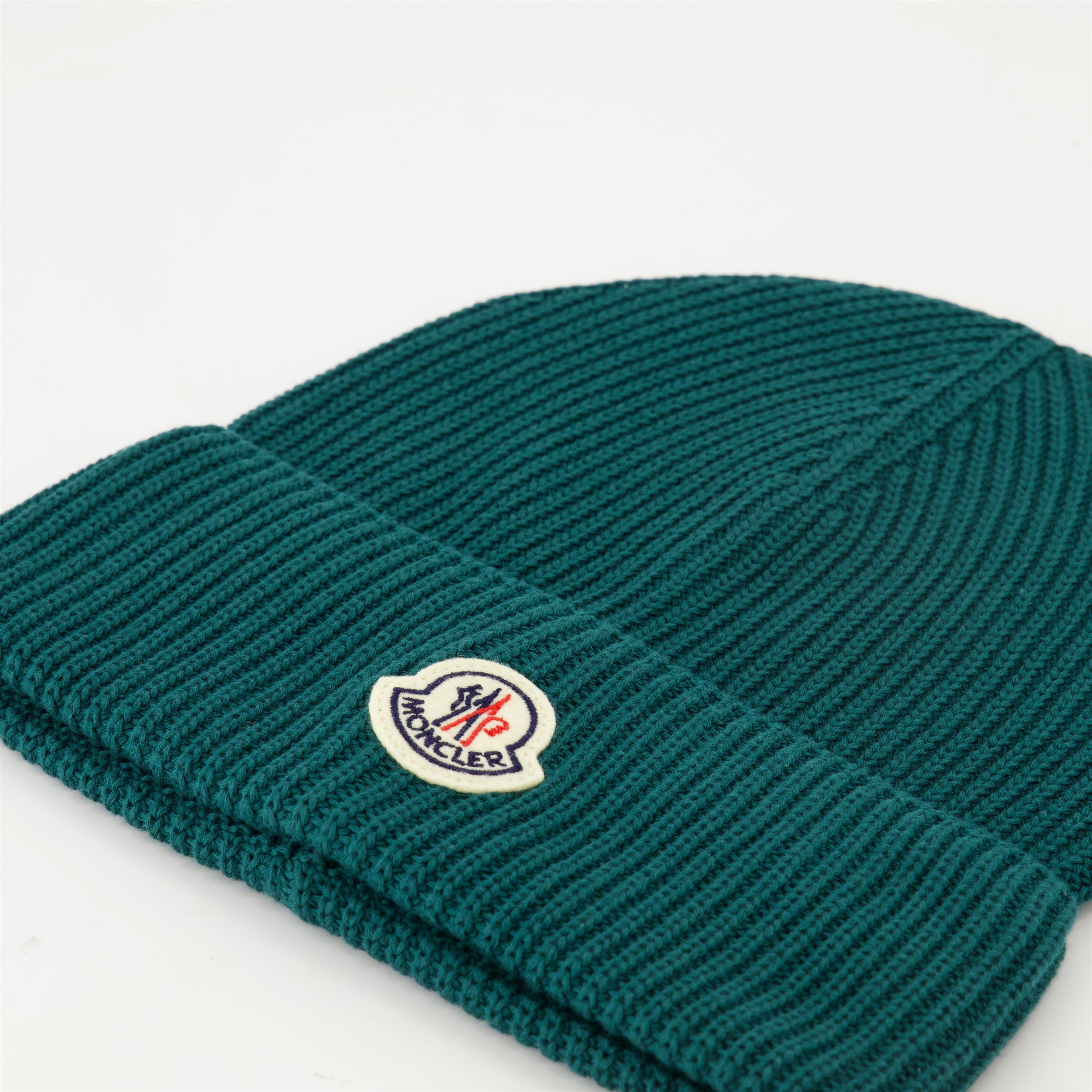 Green Knit Beanie