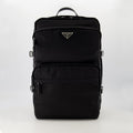 Black Re-Nylon Backpack