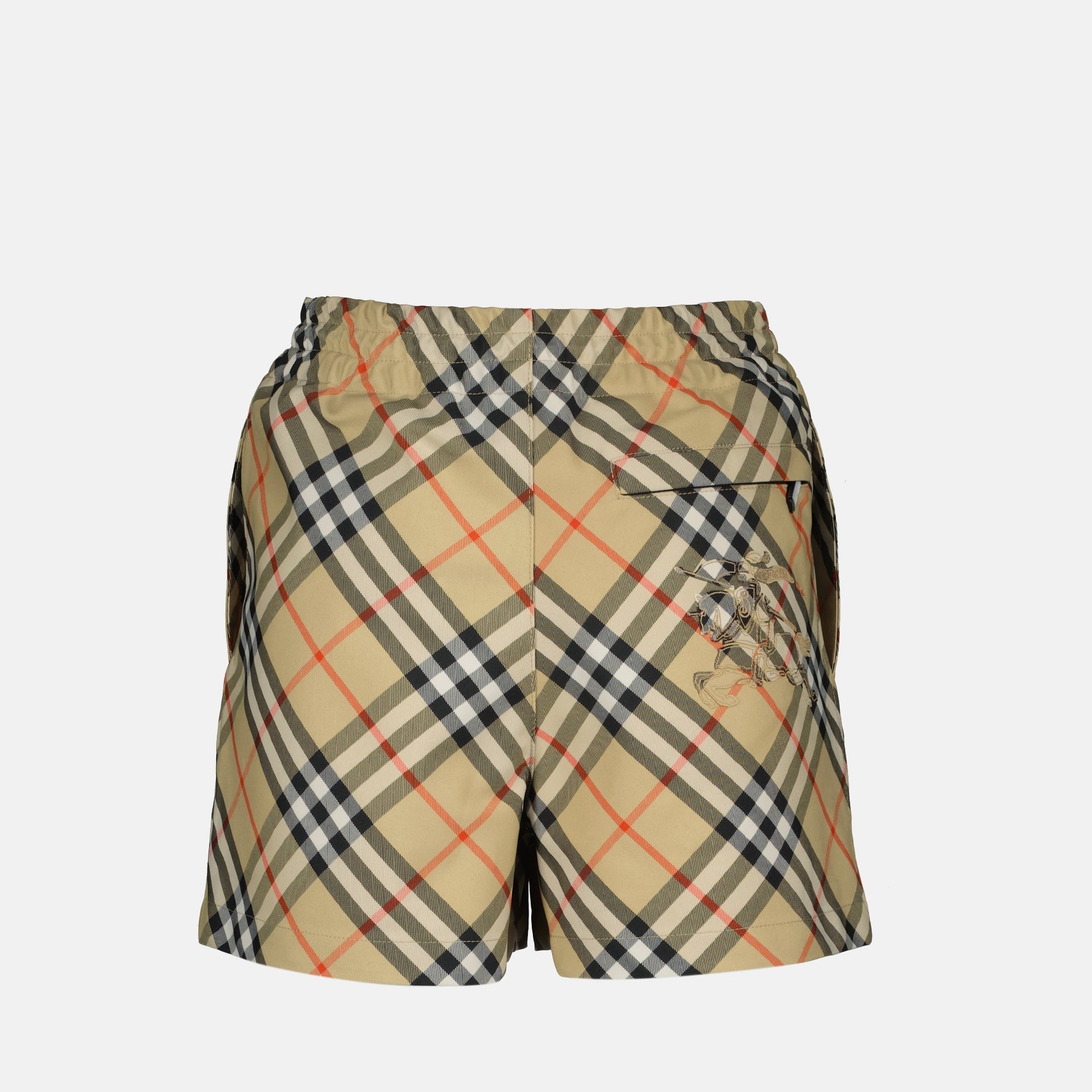 Check Plaid Shorts