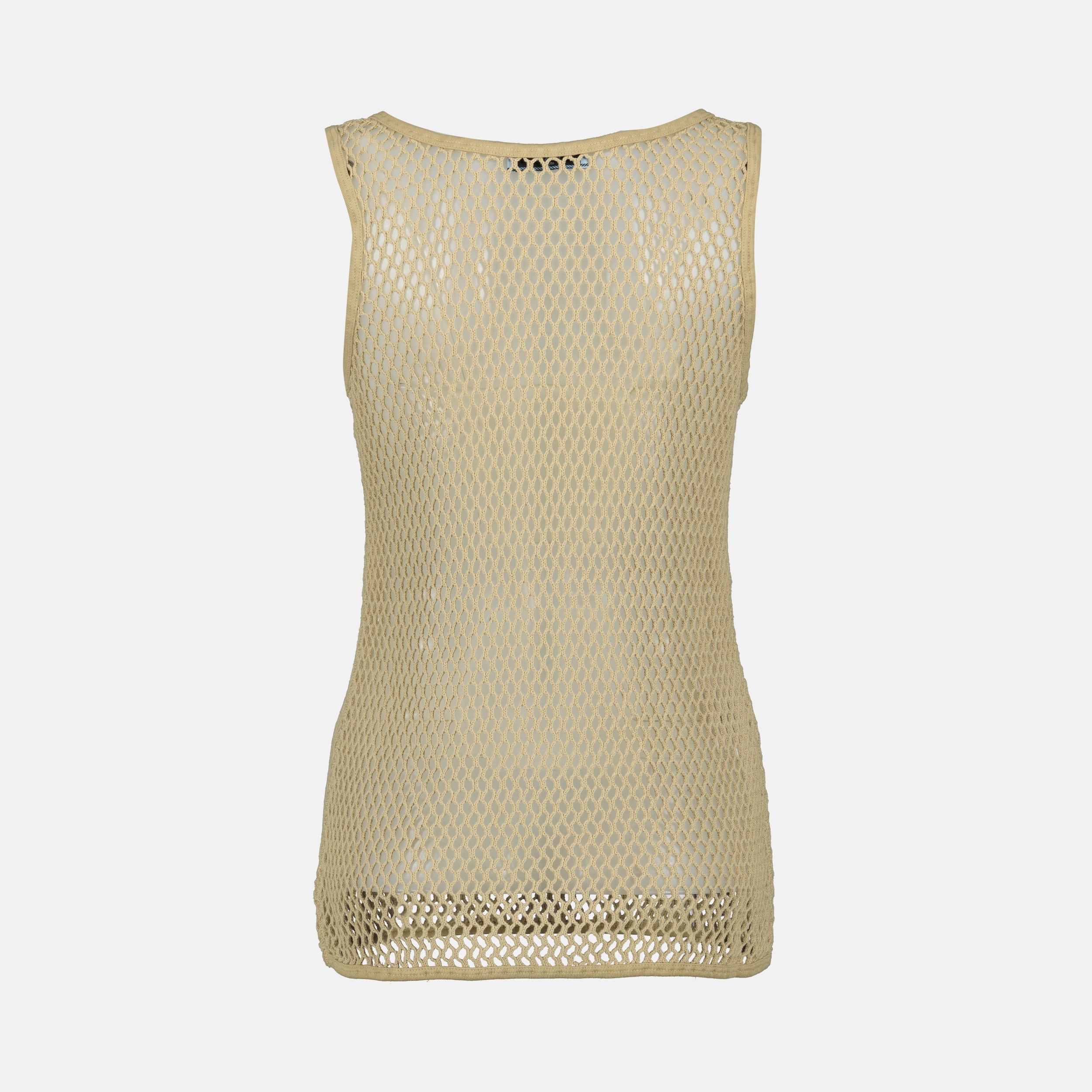 Cotton Mesh Tank Top
