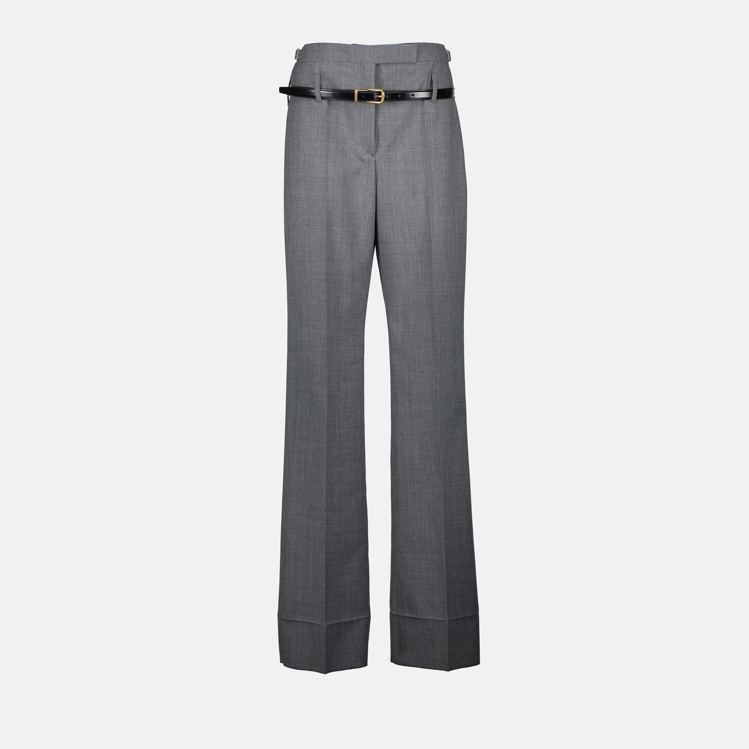 Gray Wool Pants