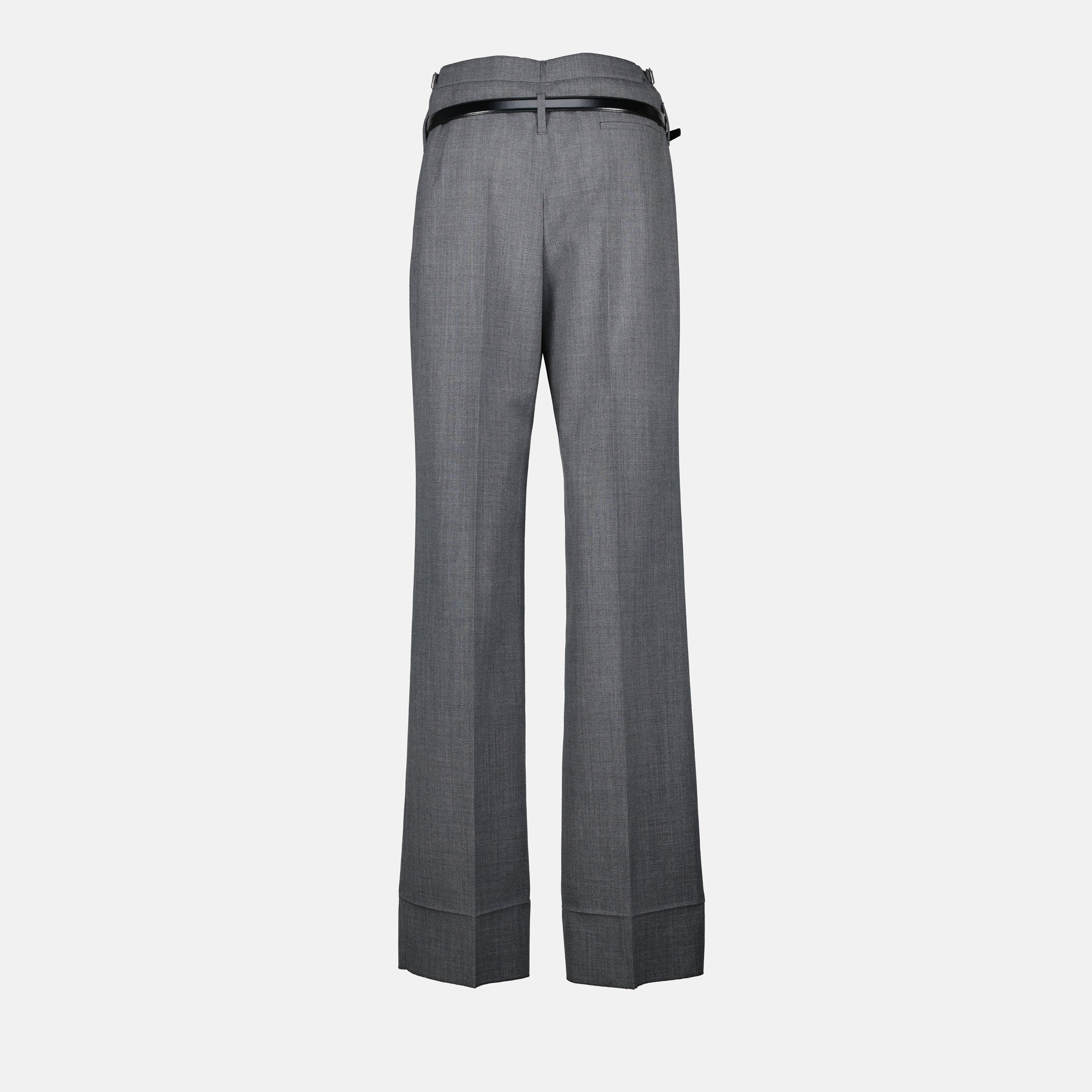 Gray Wool Pants