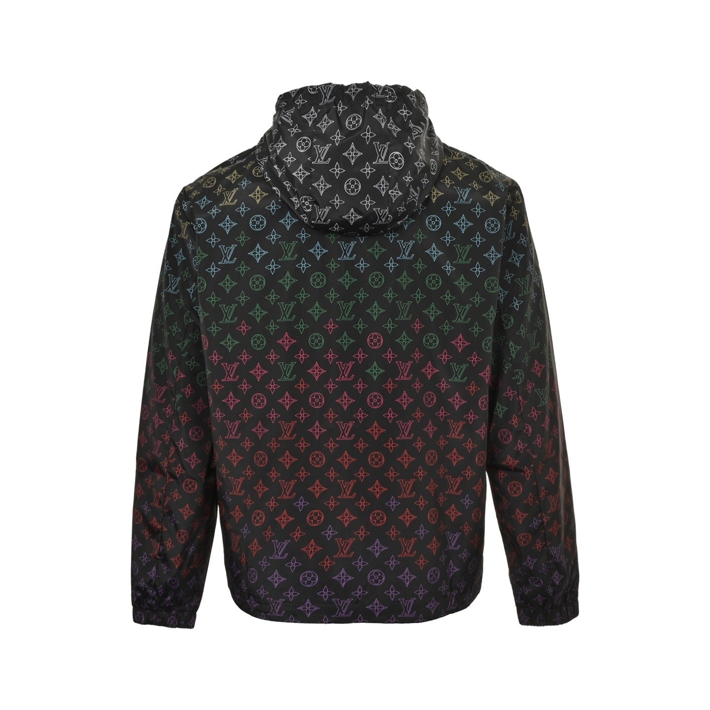 Gradient Monogram Hooded Windbreaker
