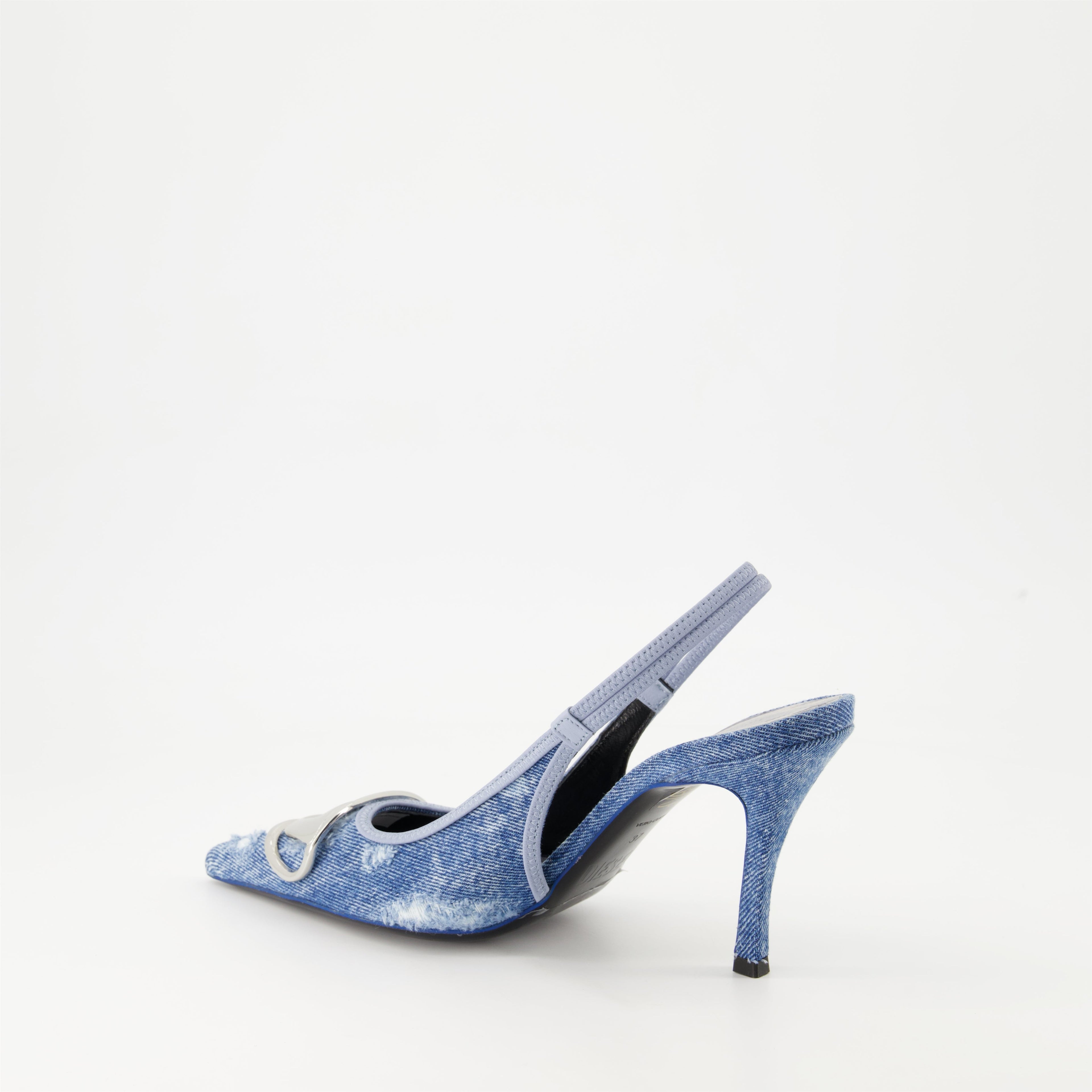 D-Venus Denim Pumps