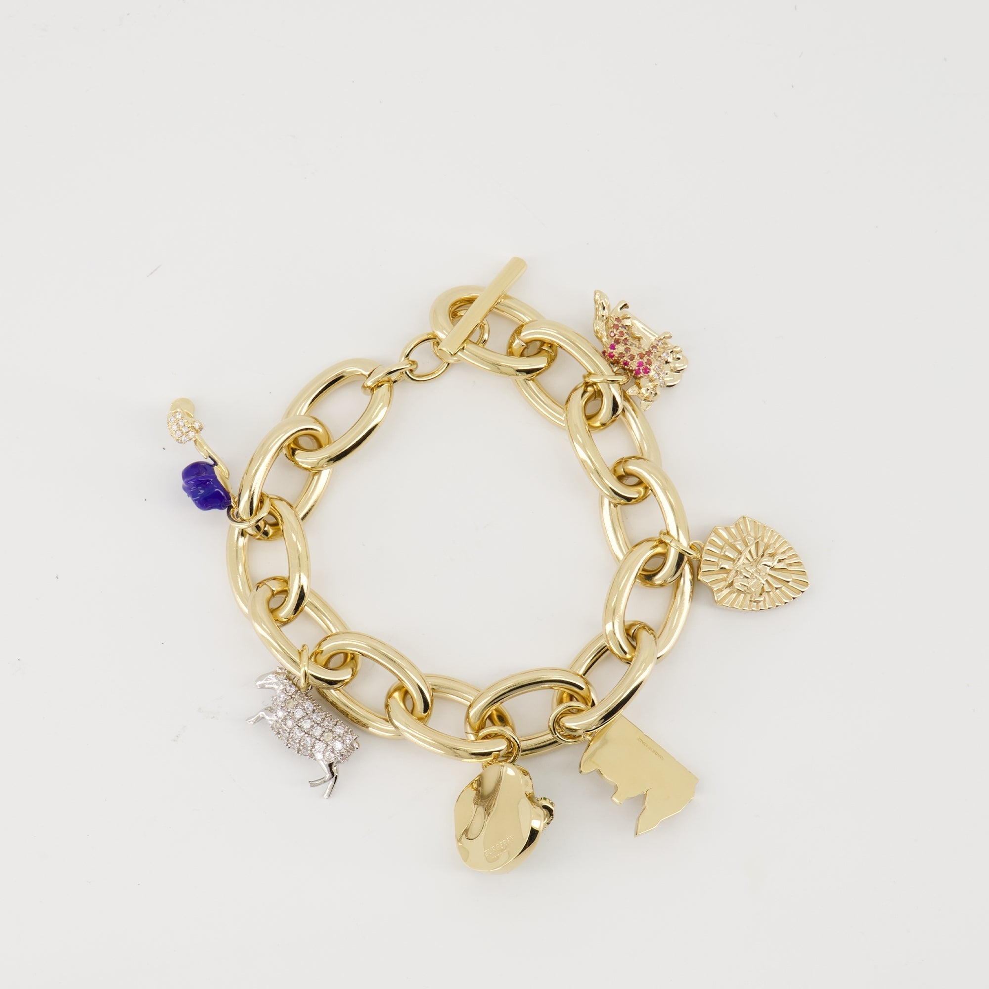 Charm Gold Bracelet