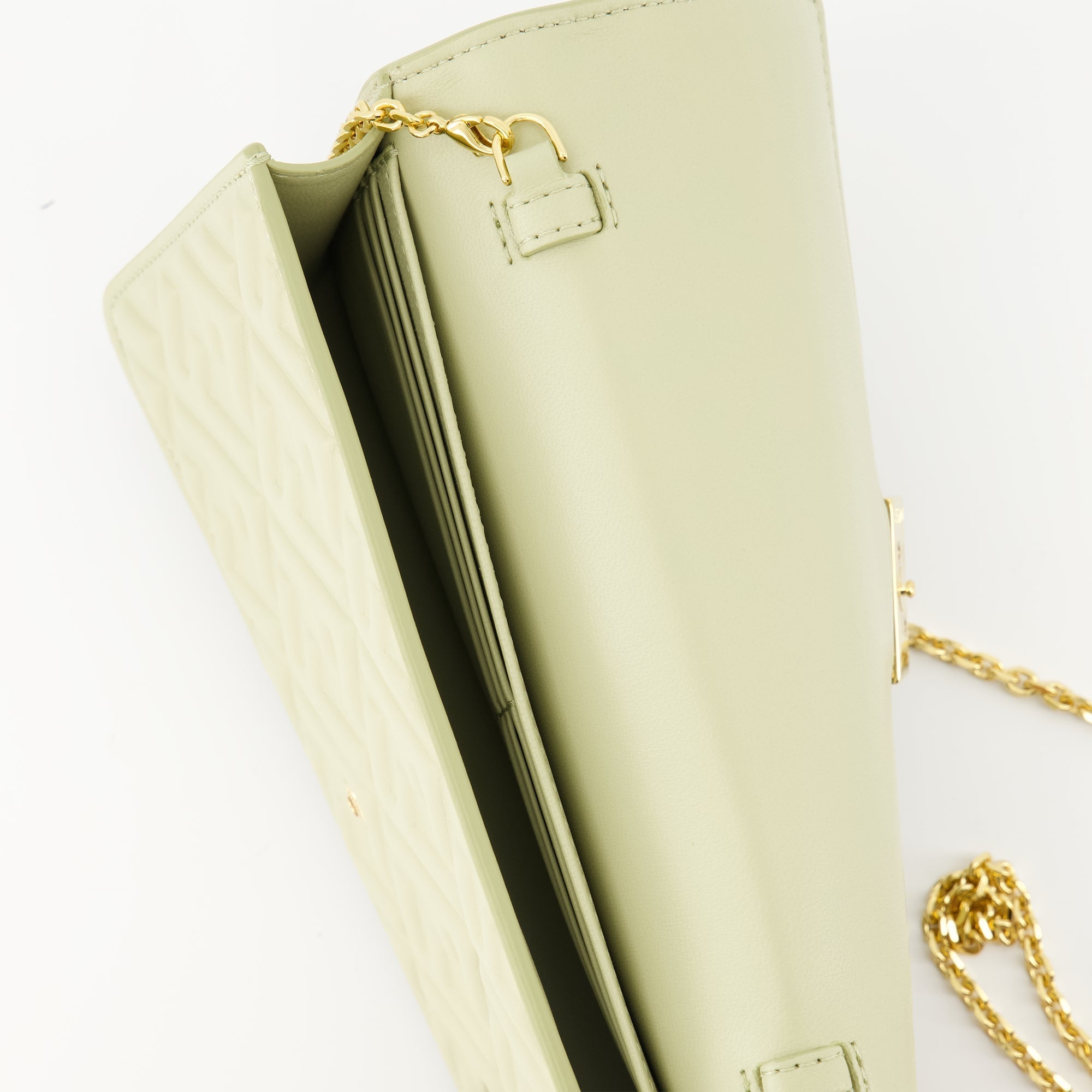 Baguette Wallet with Chain