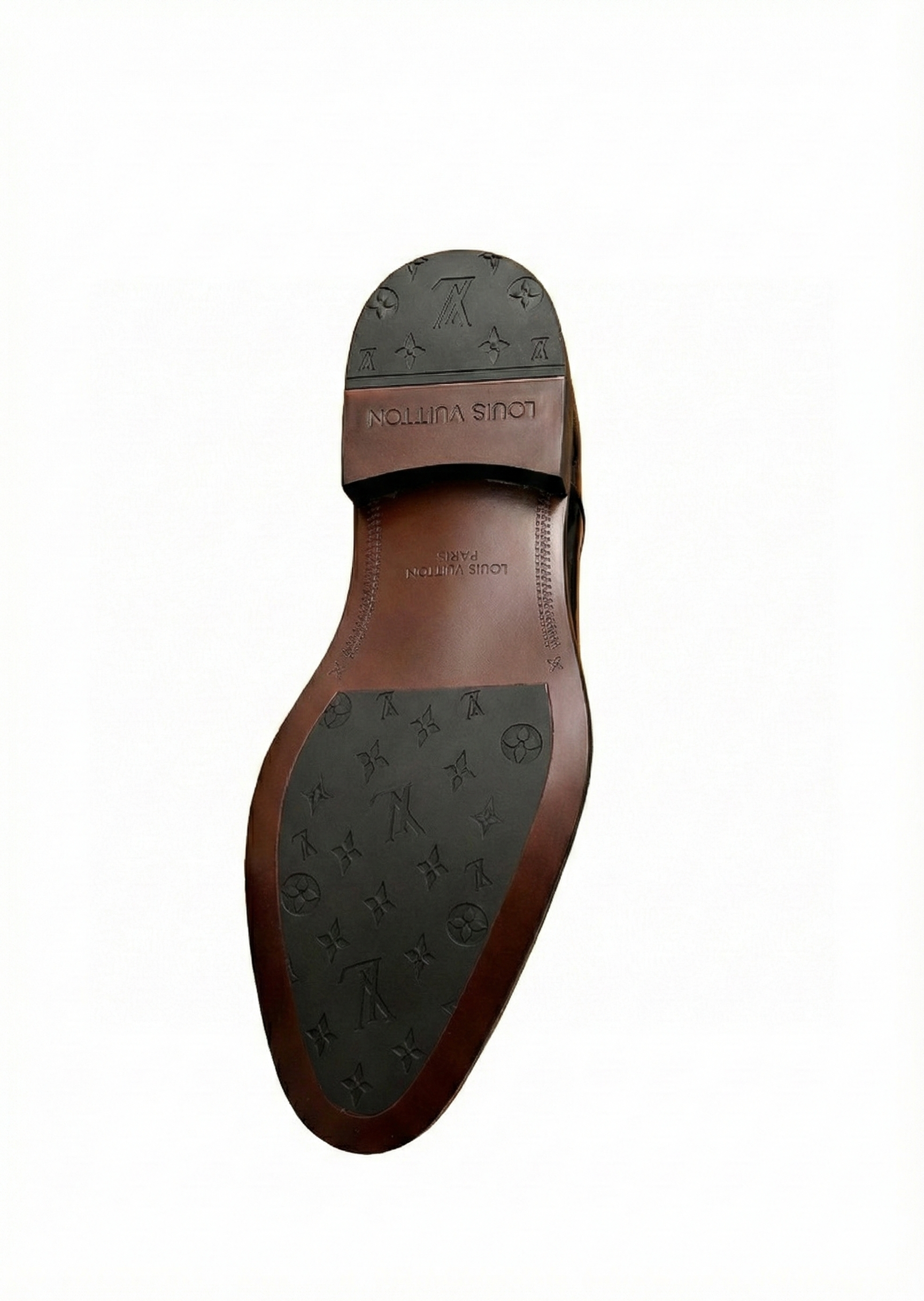 Black Patent Croc-Embossed Oxford Shoes