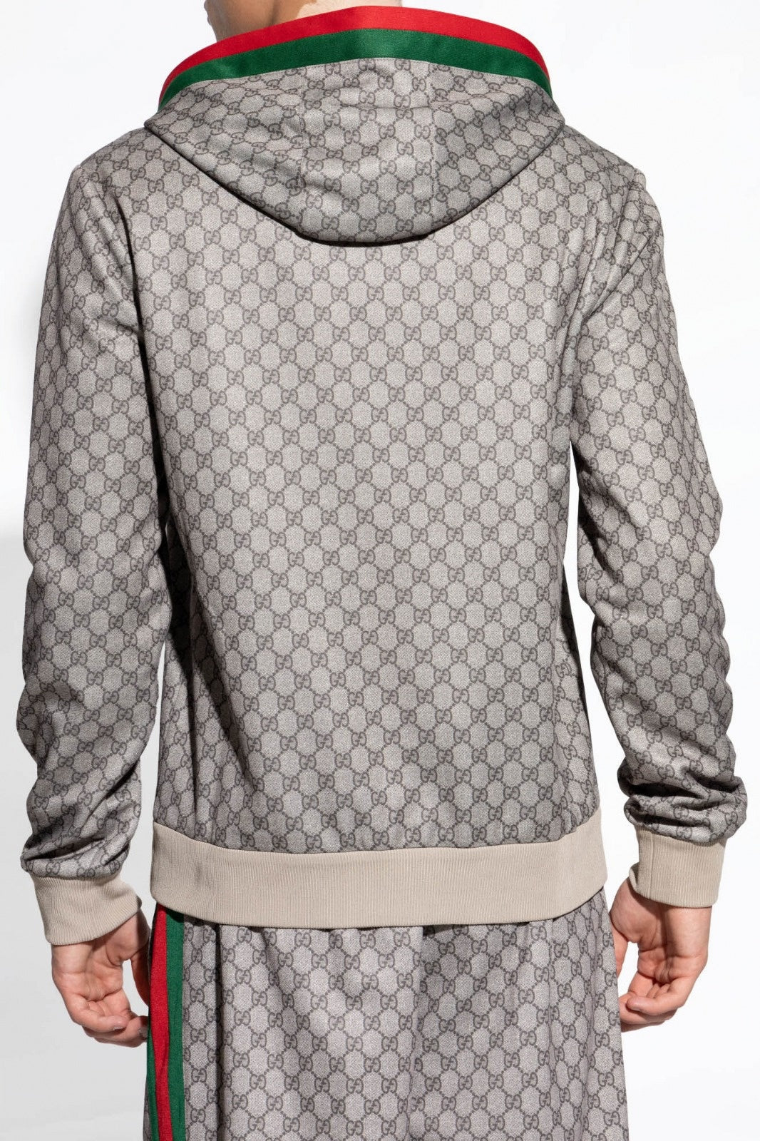 Beige Jacket With Monogram