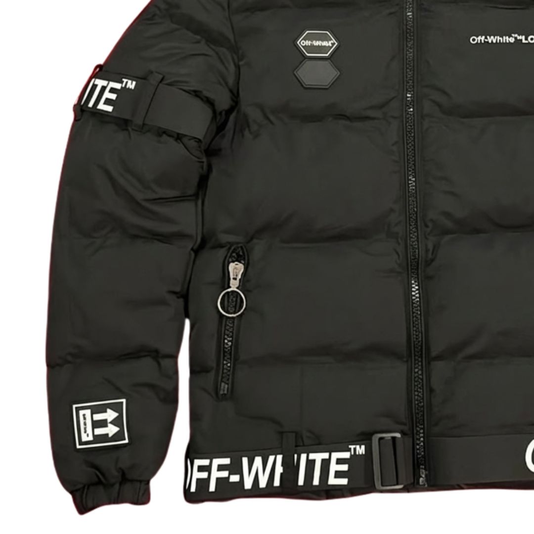 Arrows Logo Industrial Puffer Jacket