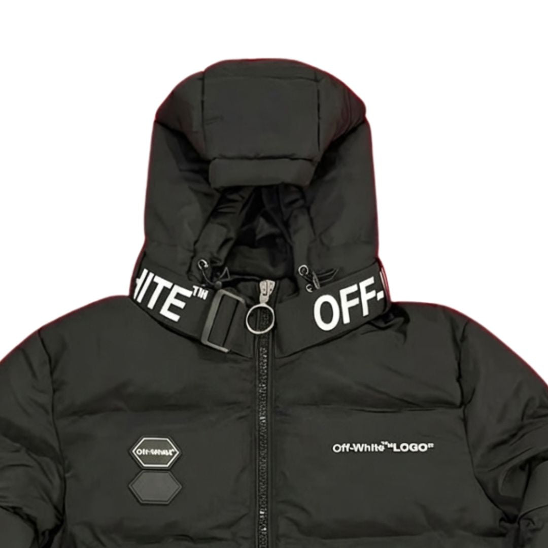 Arrows Logo Industrial Puffer Jacket