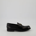 Brushed Leather Loafers