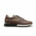 Brown Leather Run Away Sneaker