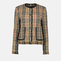 Checked Upney Cardigan