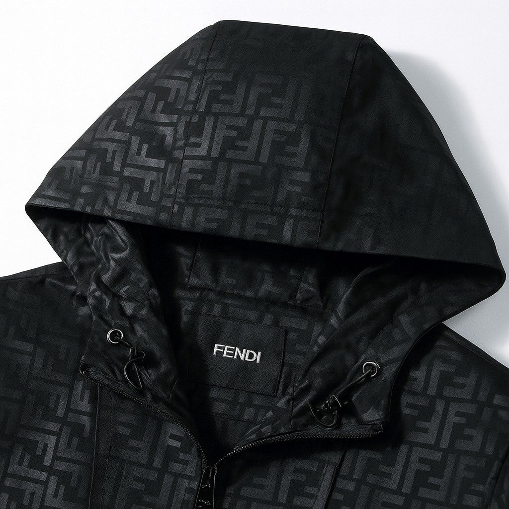 FF Monogram Hooded Jacket