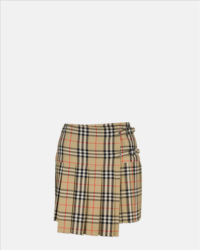 Checkered Skirt