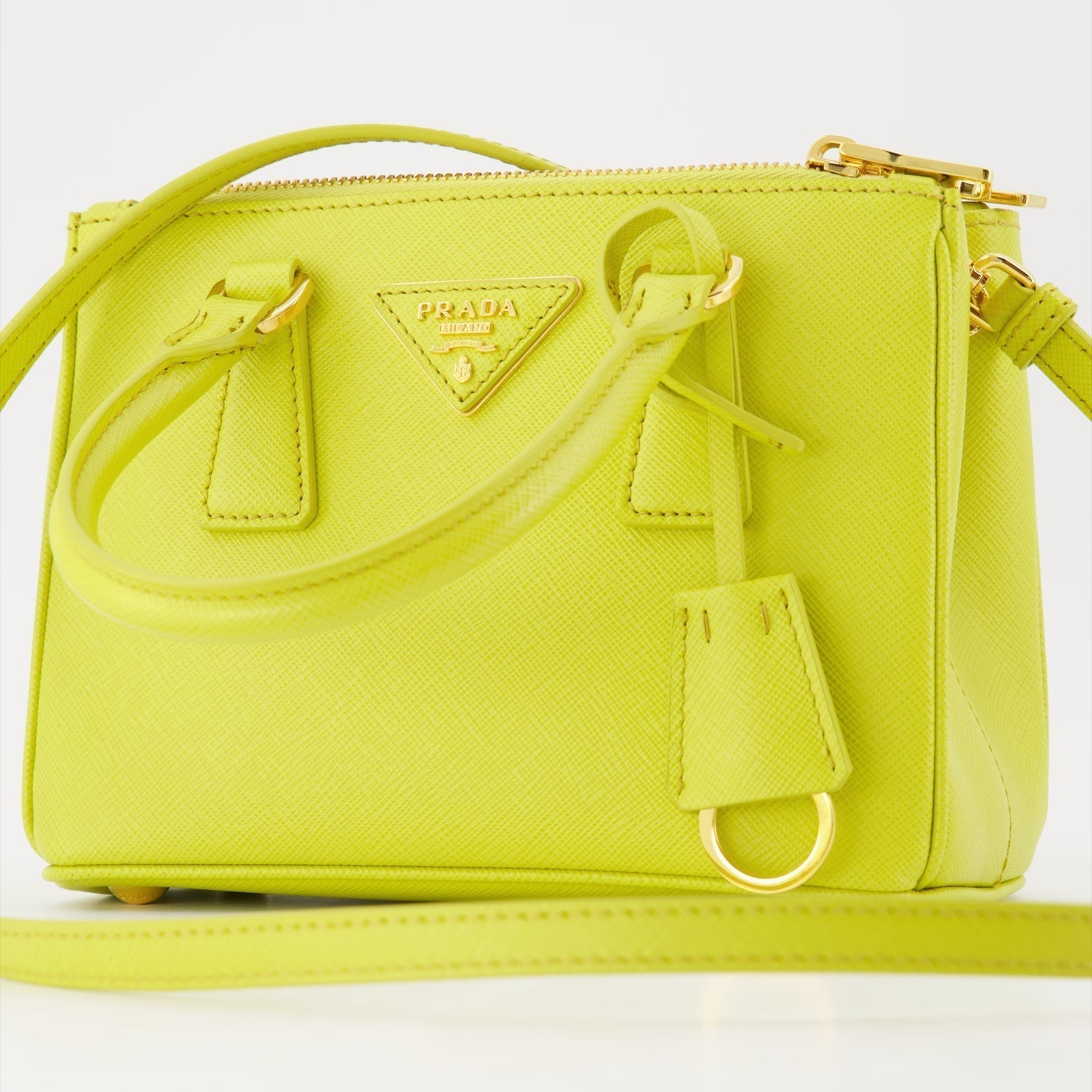 Galleria Saffiano Yellow Bag